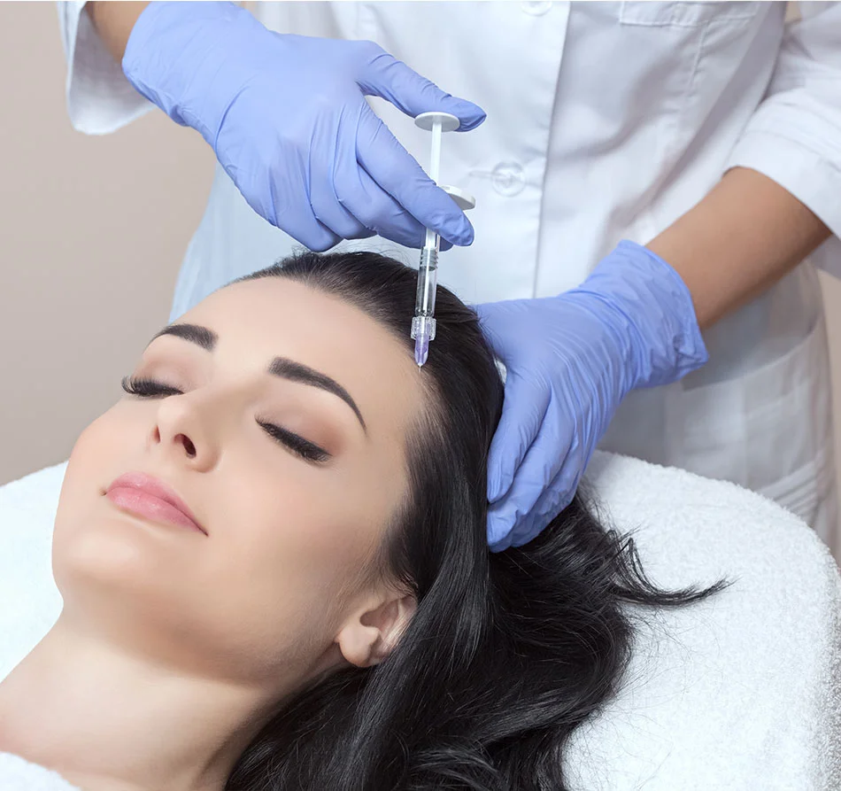 Mesotherapy Treatment on Girl