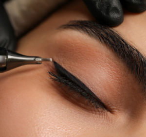semi permanent makeup eyeliner, eyebrows, lips at AAYNA