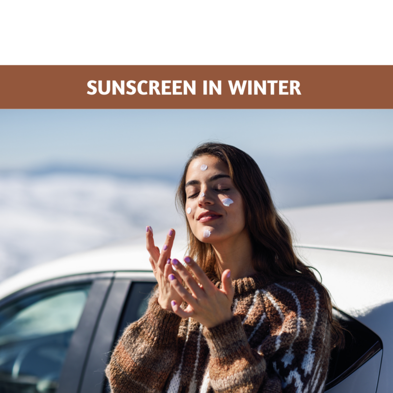 Sunscreen in Winter