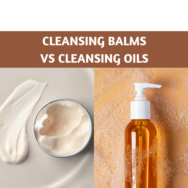 Cleansing balms vs cleansing oils