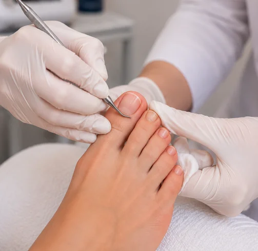 AAYNA Waterless Medical Pedicure