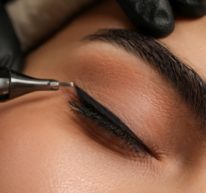 semi permanent makeup eyeliner, eyebrows, lips at AAYNA